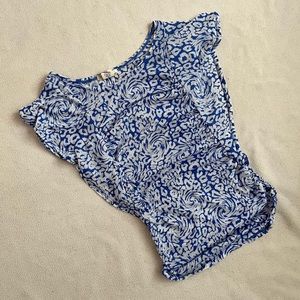 Derek Heart flutter sleeve top size M